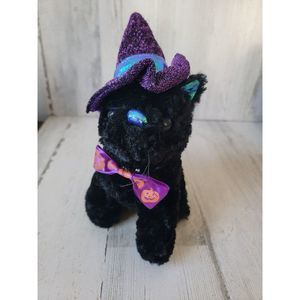 Dandee black Halloween witch plush stuffed animal